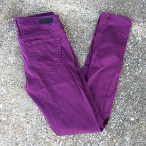 AG Purple Jeggings
